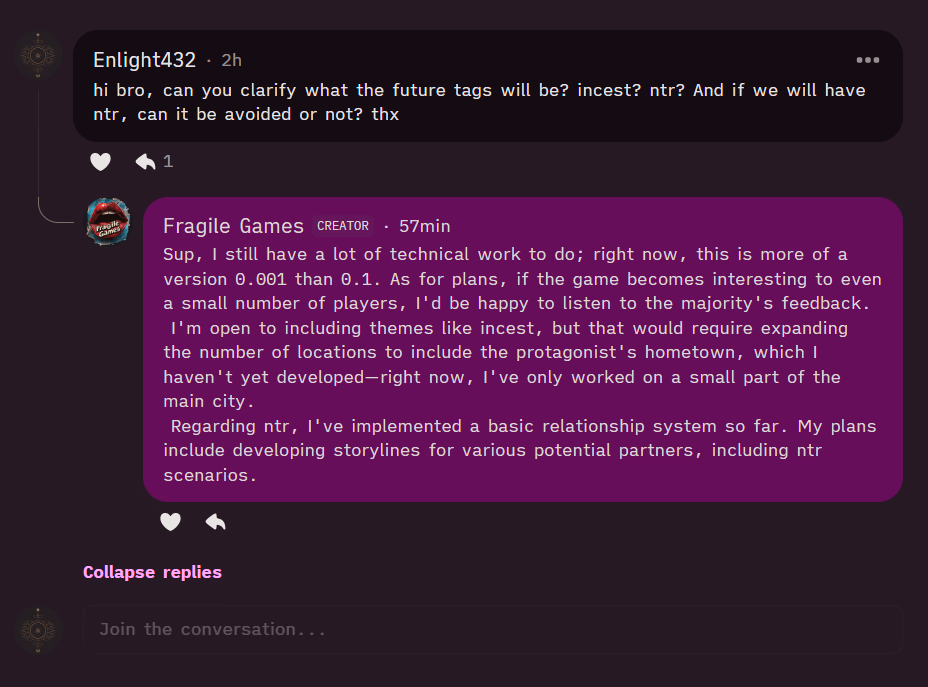 HTML Fragile Female [v0.05] [Fragile Games]
