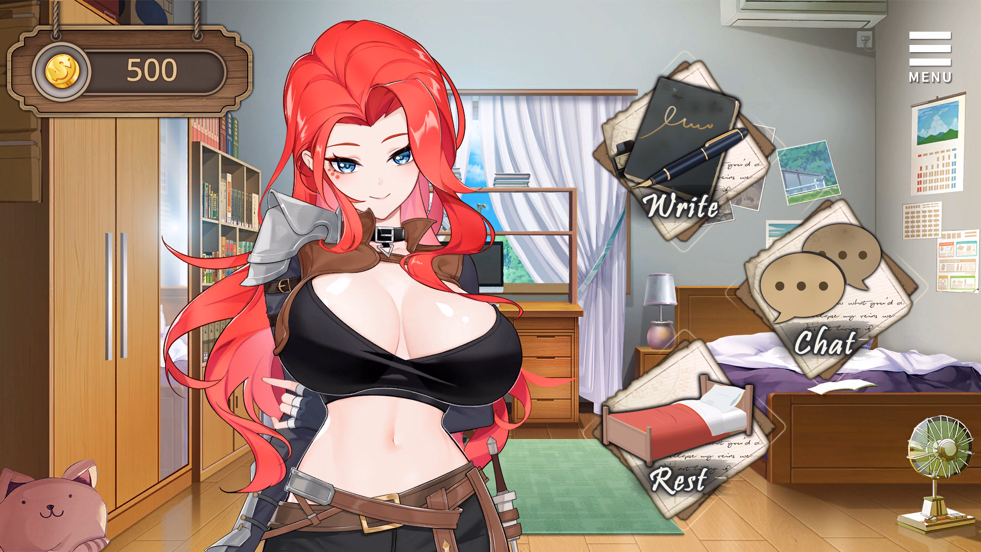 VN Unity The Girlfriend from My Novel [Demo] [Xian]