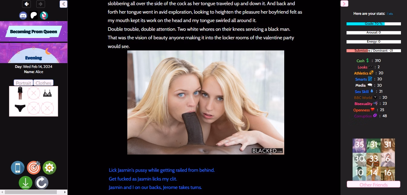 HTML Becoming Prom Queen [v0.8.1b] [The Nook Erotica]