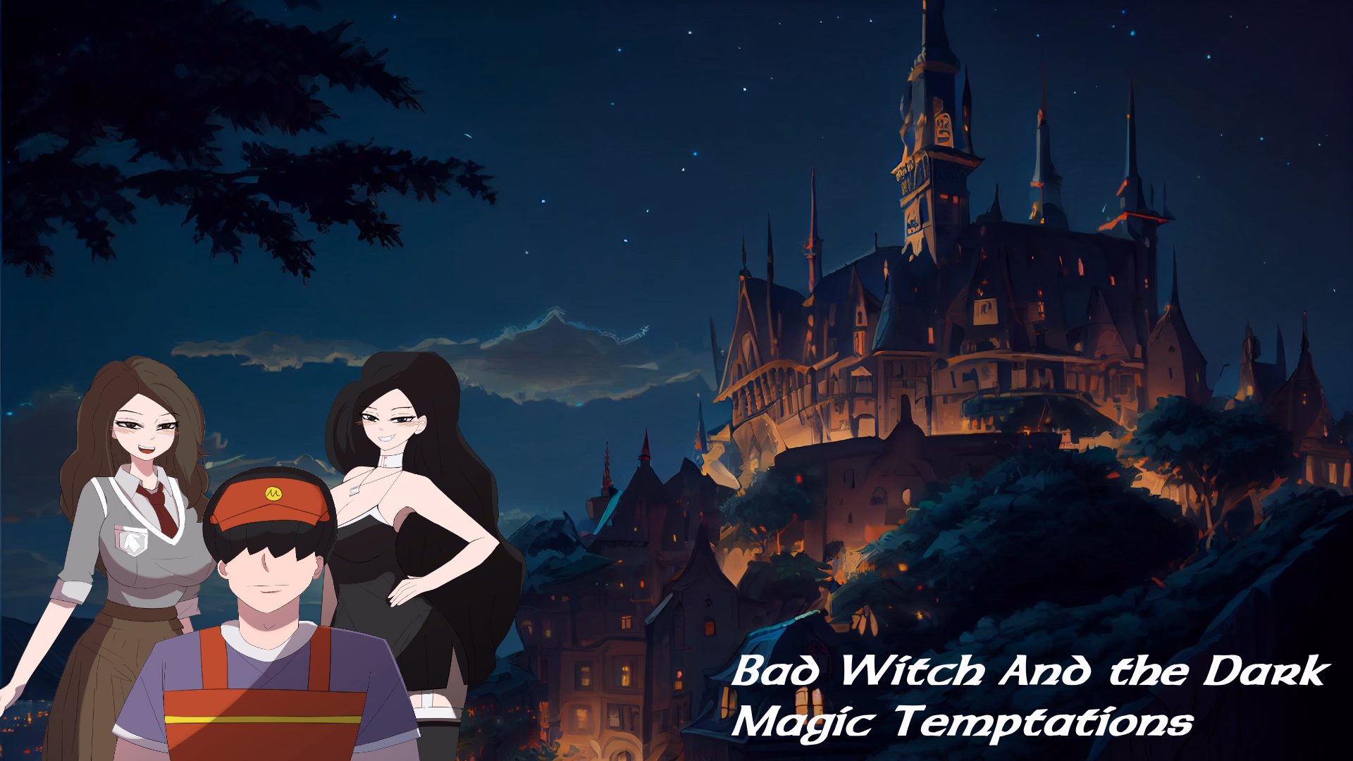 VN Ren'Py Completed Bad Witch and the Dark Magic Temptations [v0.2.4] [Bata13] download