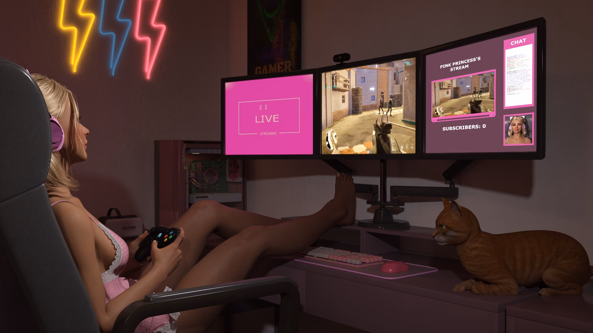 VN Ren'Py Abandoned Watch Me [v0.2.1] [Banana4Fun]