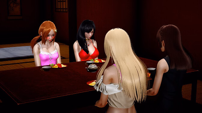 VN Ren'Py Completed Yuri Party! [v1.2 Free] [Capky Games]