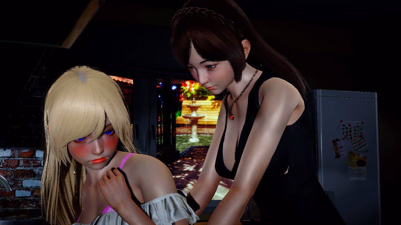 VN Ren'Py Completed Yuri Party! [v1.2 Free] [Capky Games]