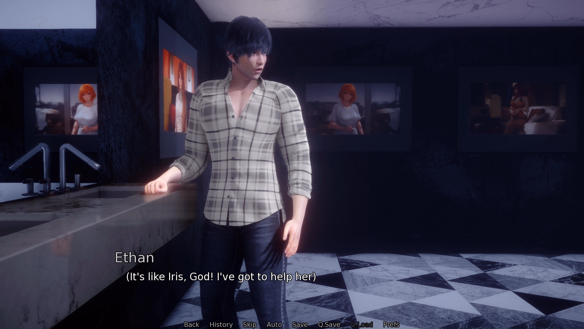 VN Ren'Py Abandoned Wake up and change [v0.001] [KARKAS NYAMCO]