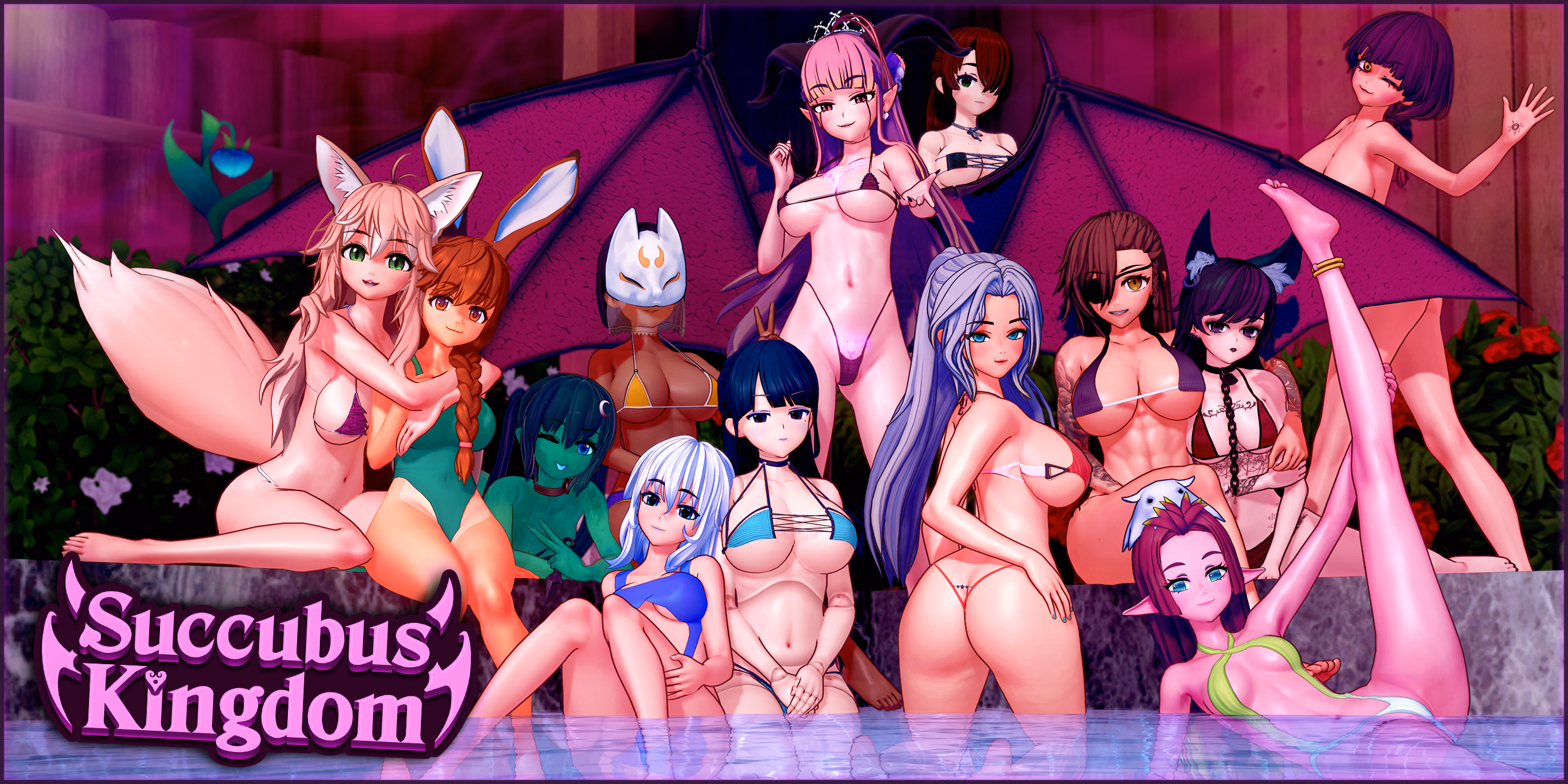 VN Ren'Py Abandoned Succubus Kingdom [v0.03c] [Cibbon]