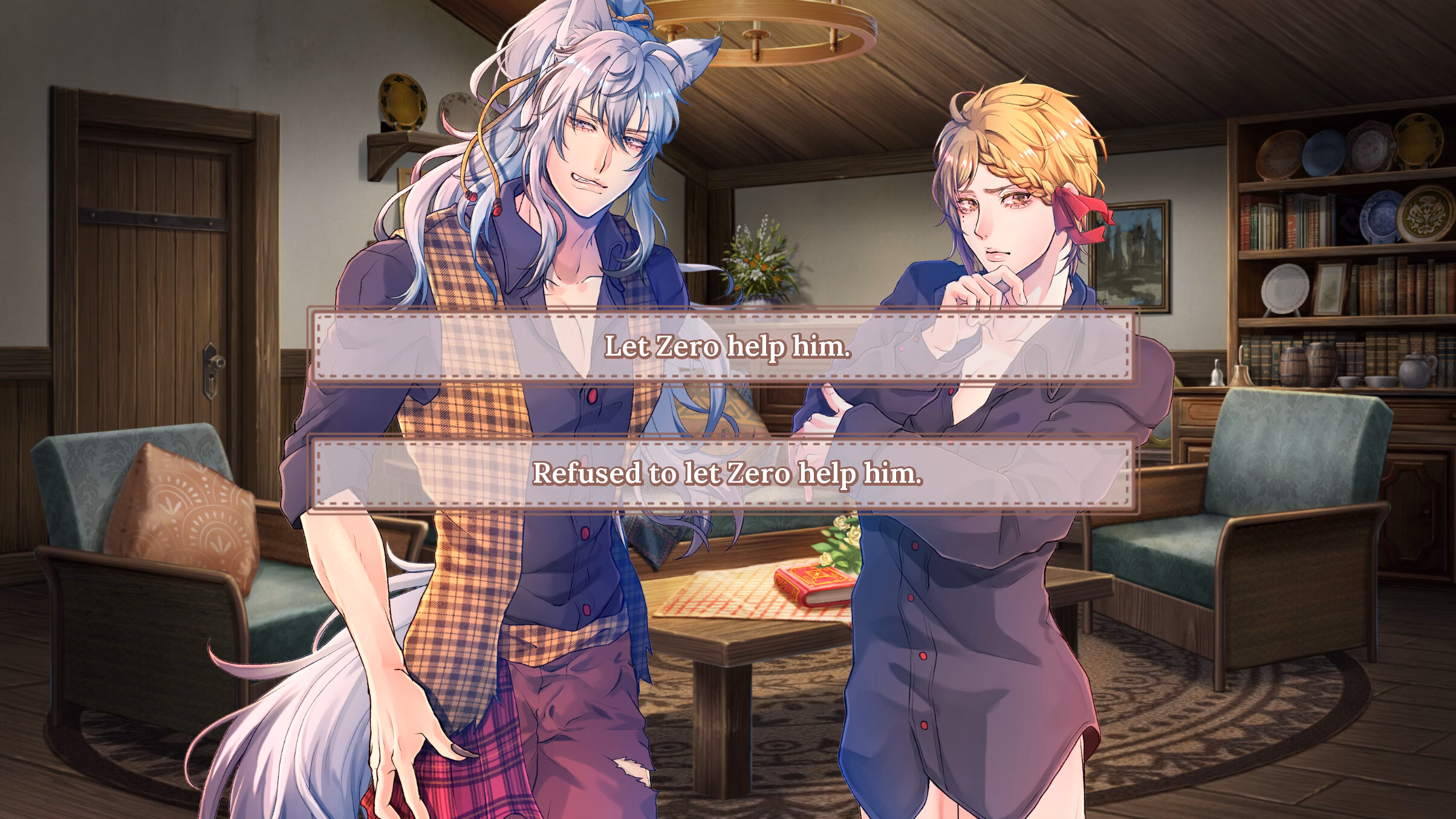 VN Ren'Py Completed Rain and the Wolf [v1.0 Adult] [ebi-hime]