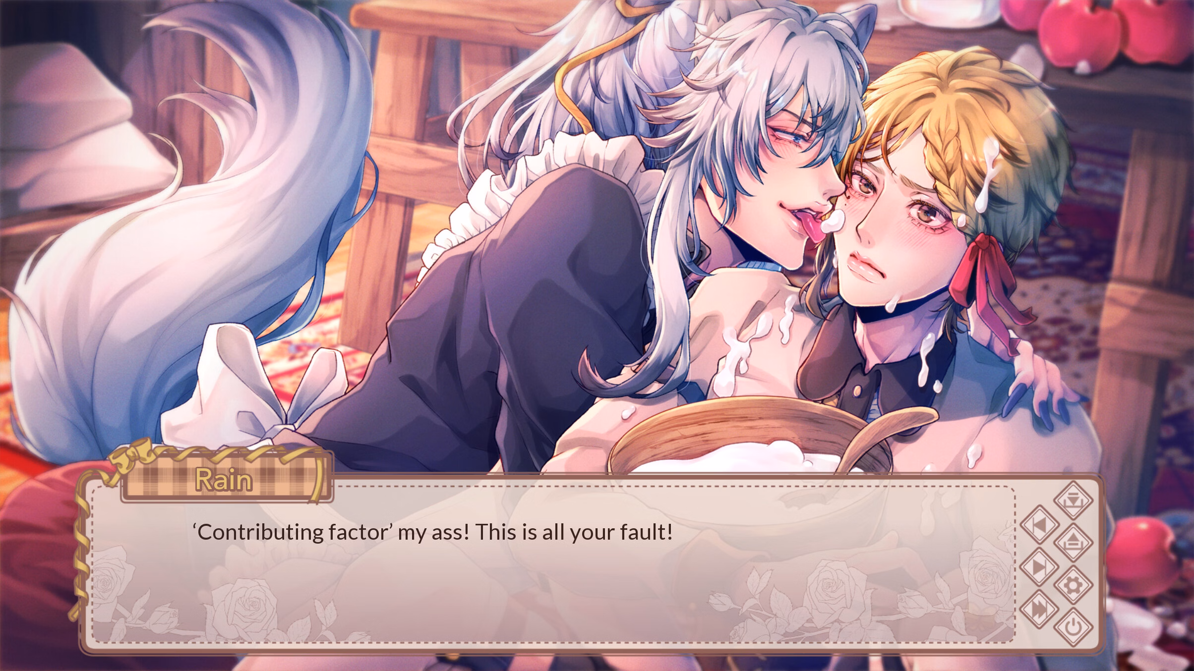 VN Ren'Py Completed Rain and the Wolf [v1.0 Adult] [ebi-hime]