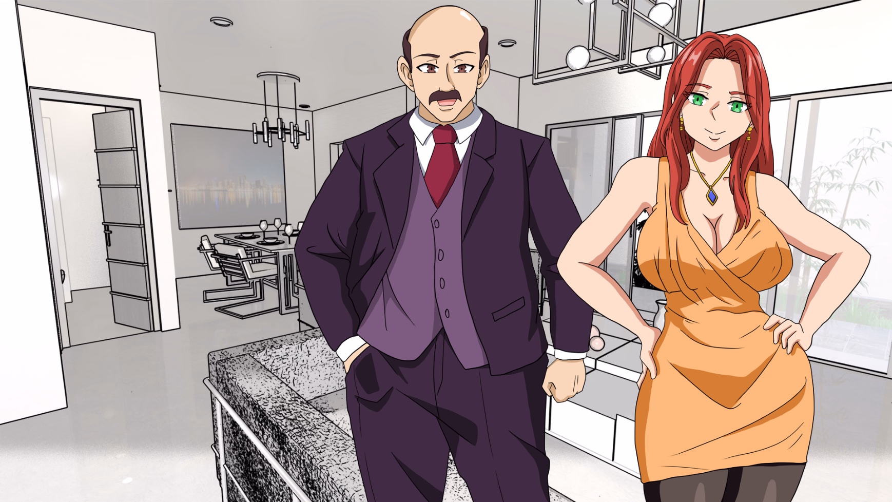 VN Ren'Py My Boss' Wife [v0.2] [Tuxedo Jay]