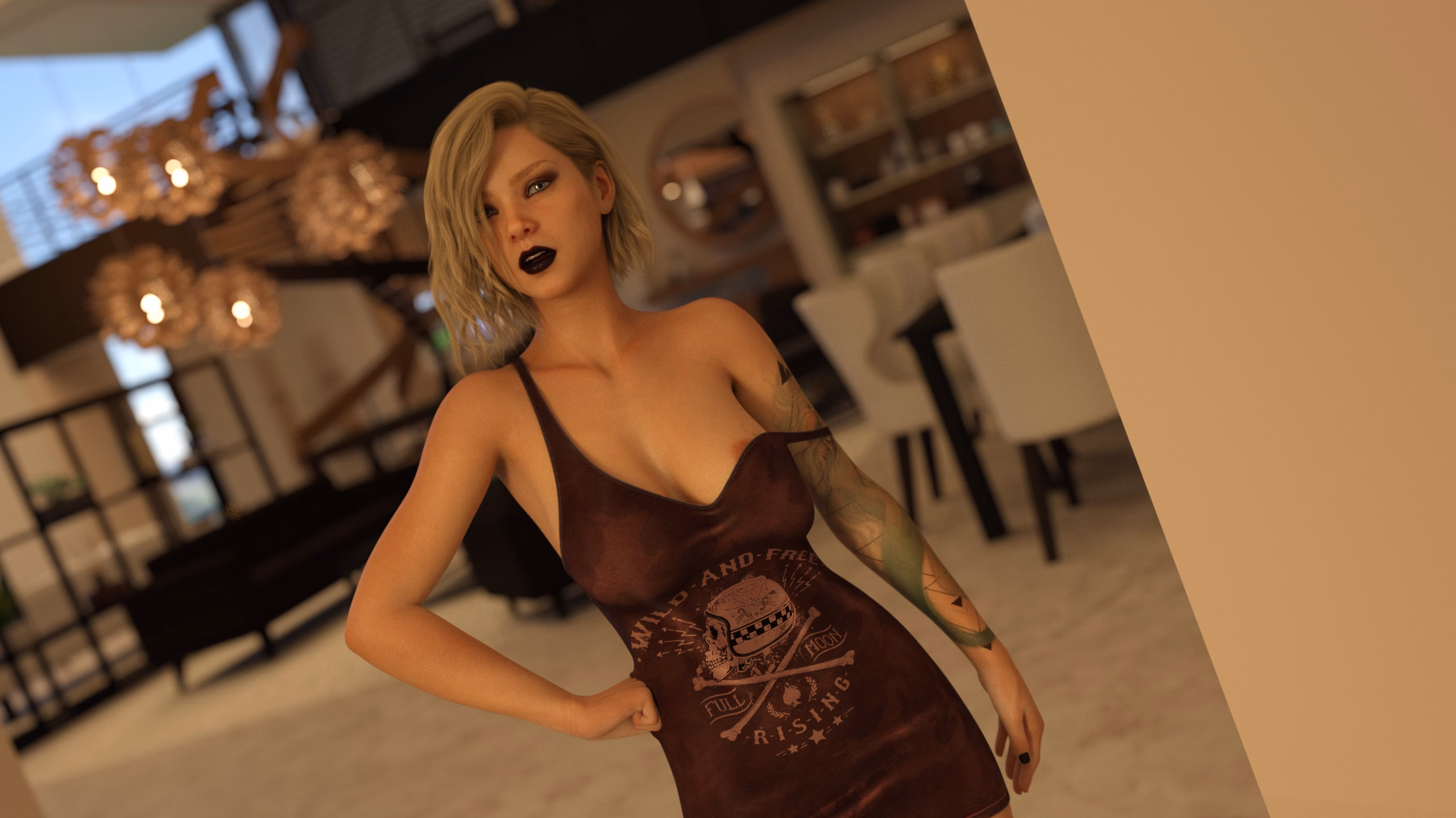VN Ren'Py The Power of Truth [v0.0.9.0 Ch.1 P3] [DogCat Studio]