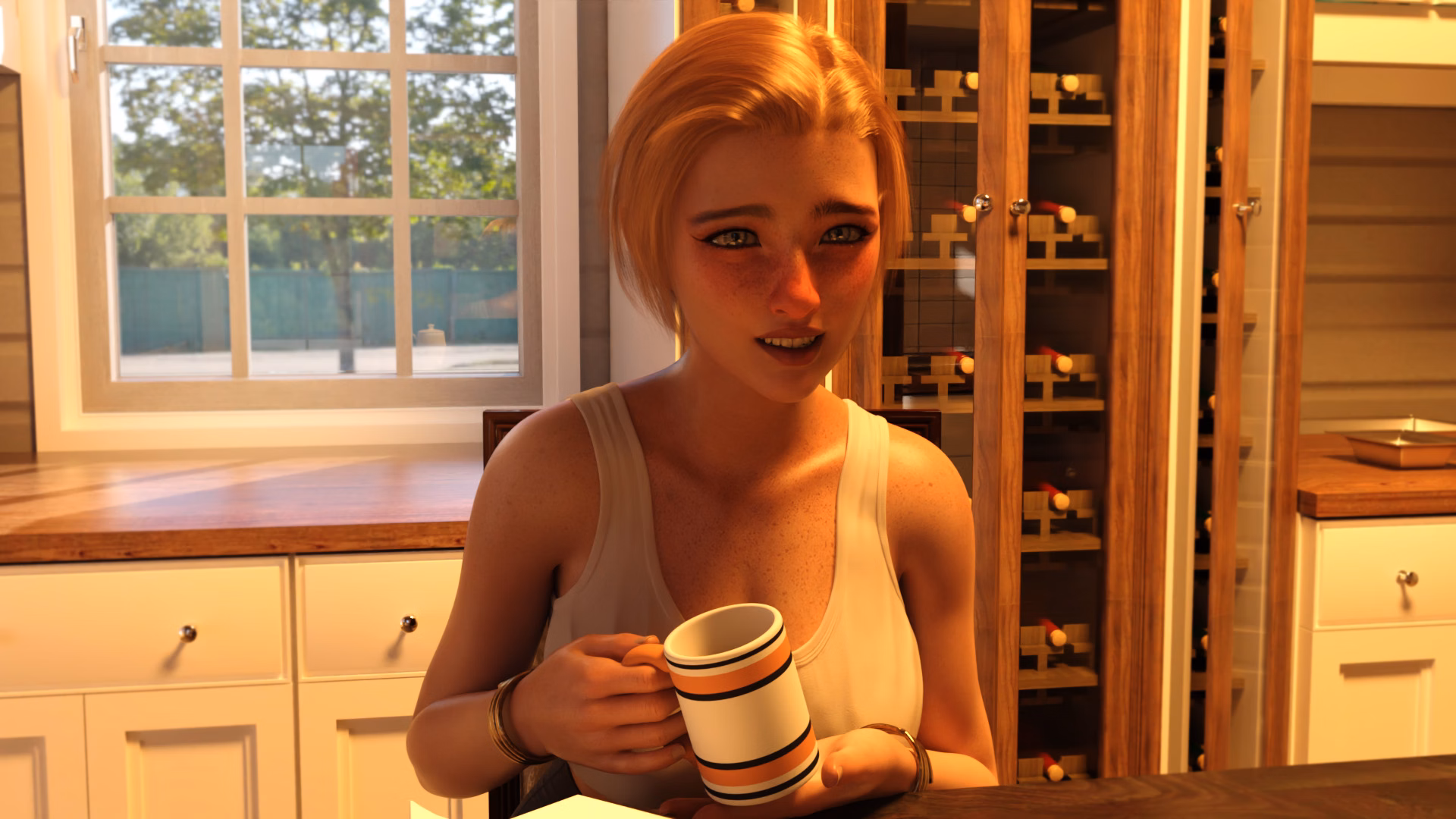 VN Ren'Py Abandoned Saving My Childhood Friend [v0.0.3] [LiQiyeDev]