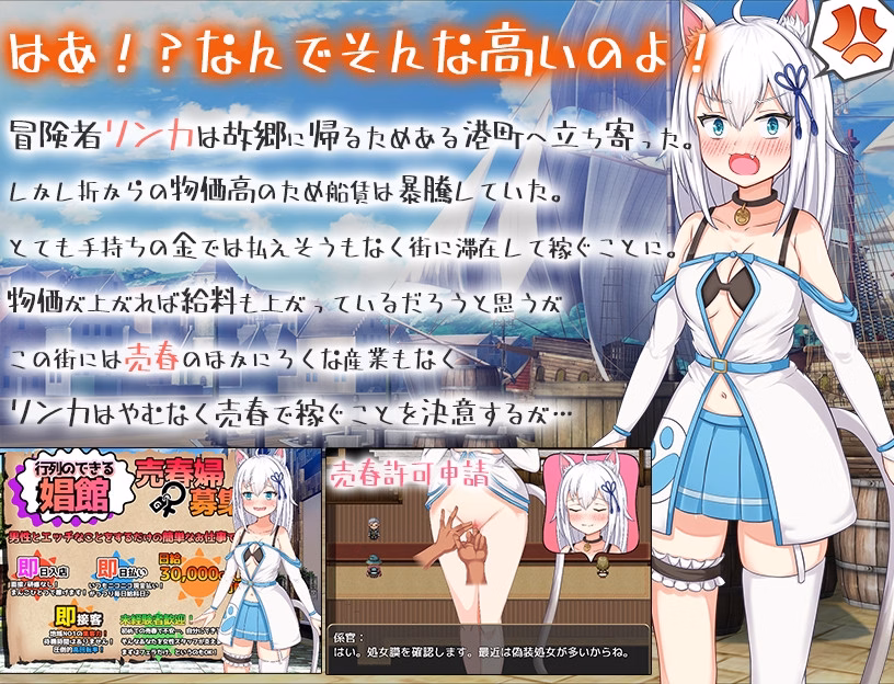 RPGM Completed Earn Money! Cat-Eared Girl ~Otherwordly Prostitution SLG~ [v1.0] [Magical Girl Club]