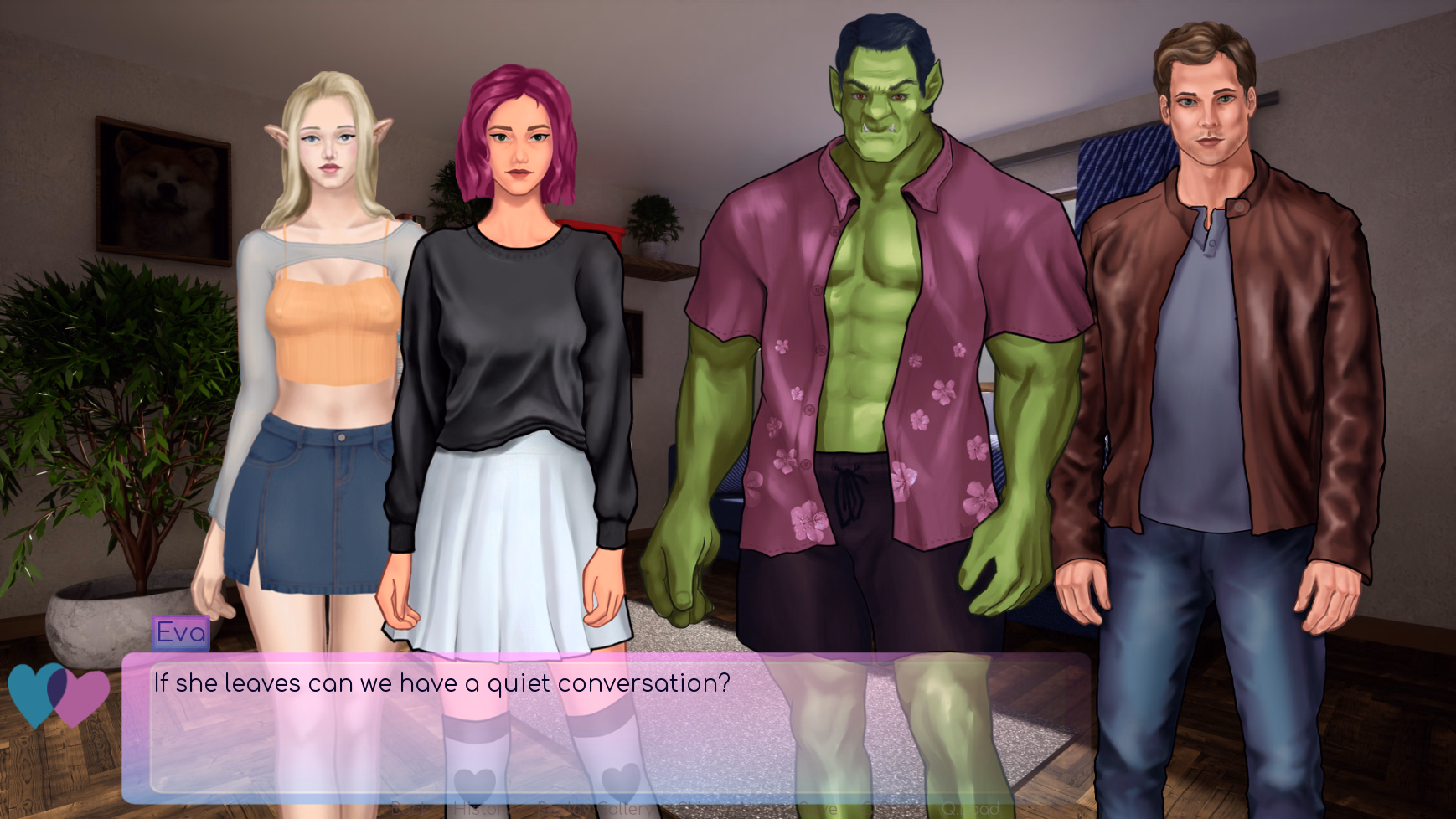 VN Ren'Py Abandoned Moon Shard [v0.7.3] [KimchiDev]