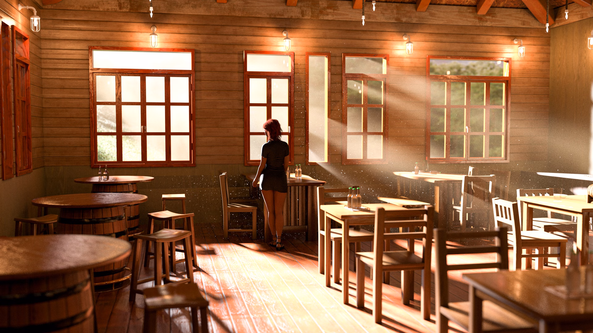 VN Ren'Py Abandoned Haunted University [v0.1] [Axolotl Games]