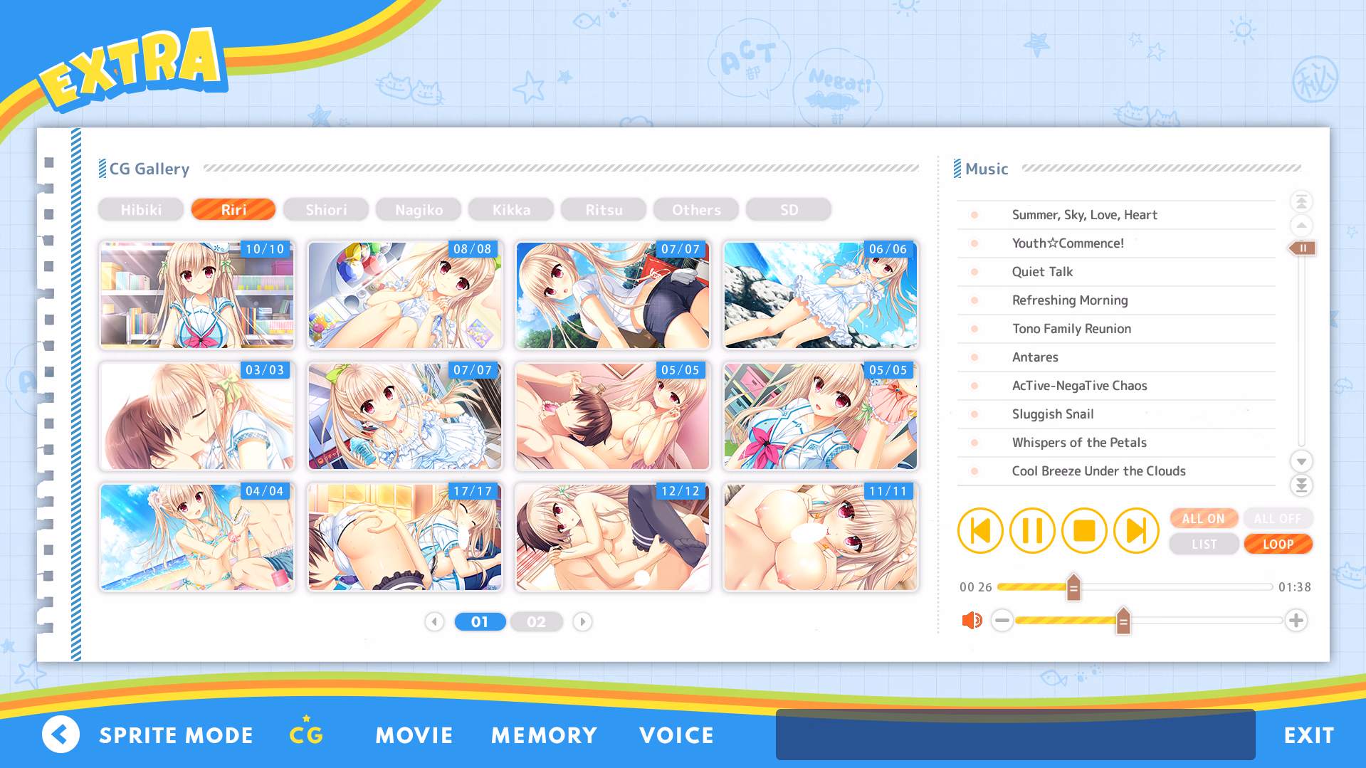 VN Others Completed Kakenuke★Forward to Our Sparking Youth! [Final] [SAGA PLANETS]