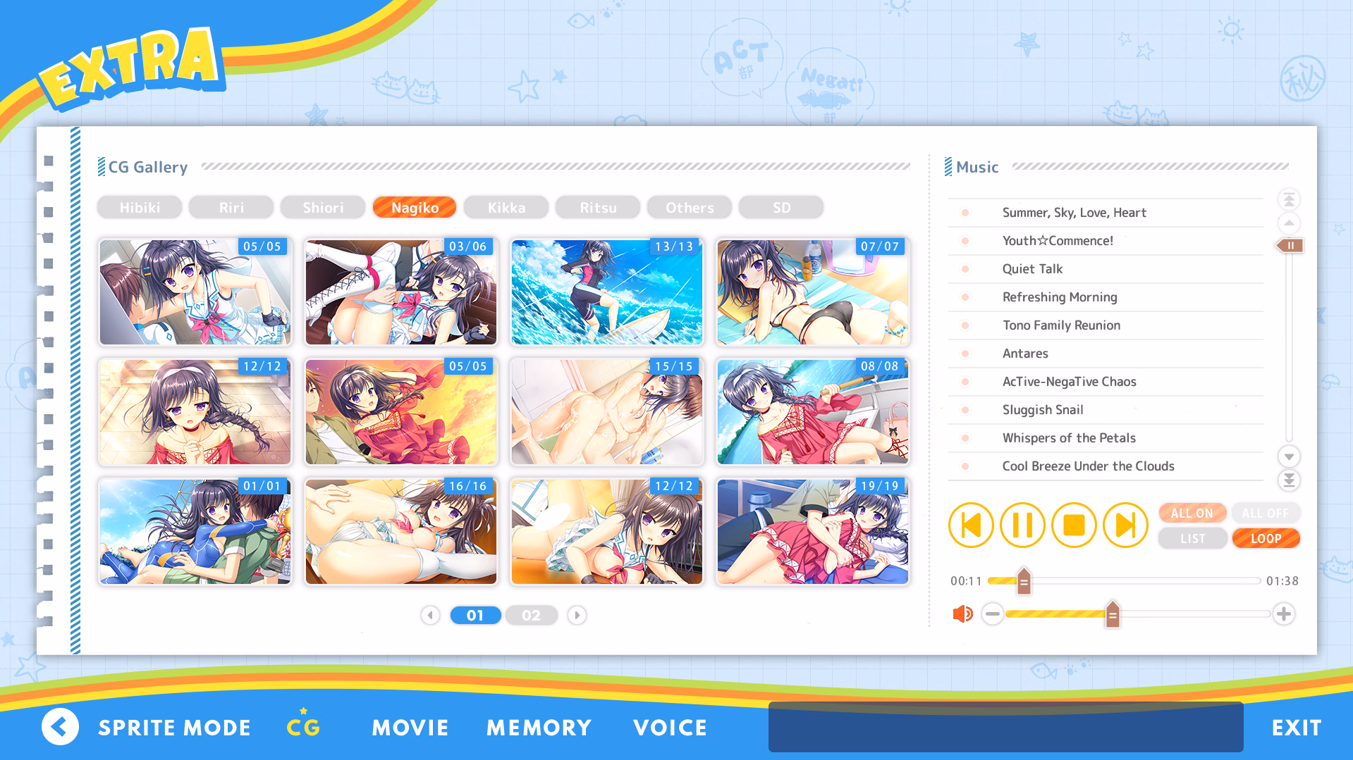 VN Others Completed Kakenuke★Forward to Our Sparking Youth! [Final] [SAGA PLANETS]