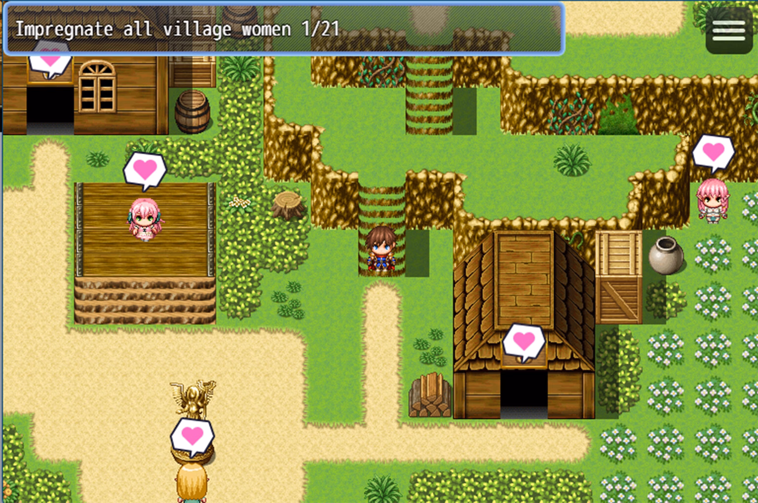 RPGM Completed I Got Lost in an All-Female Elf Village and Can't Leave Until I've Impregnated Everyone [Final] [Atelier Suwe]