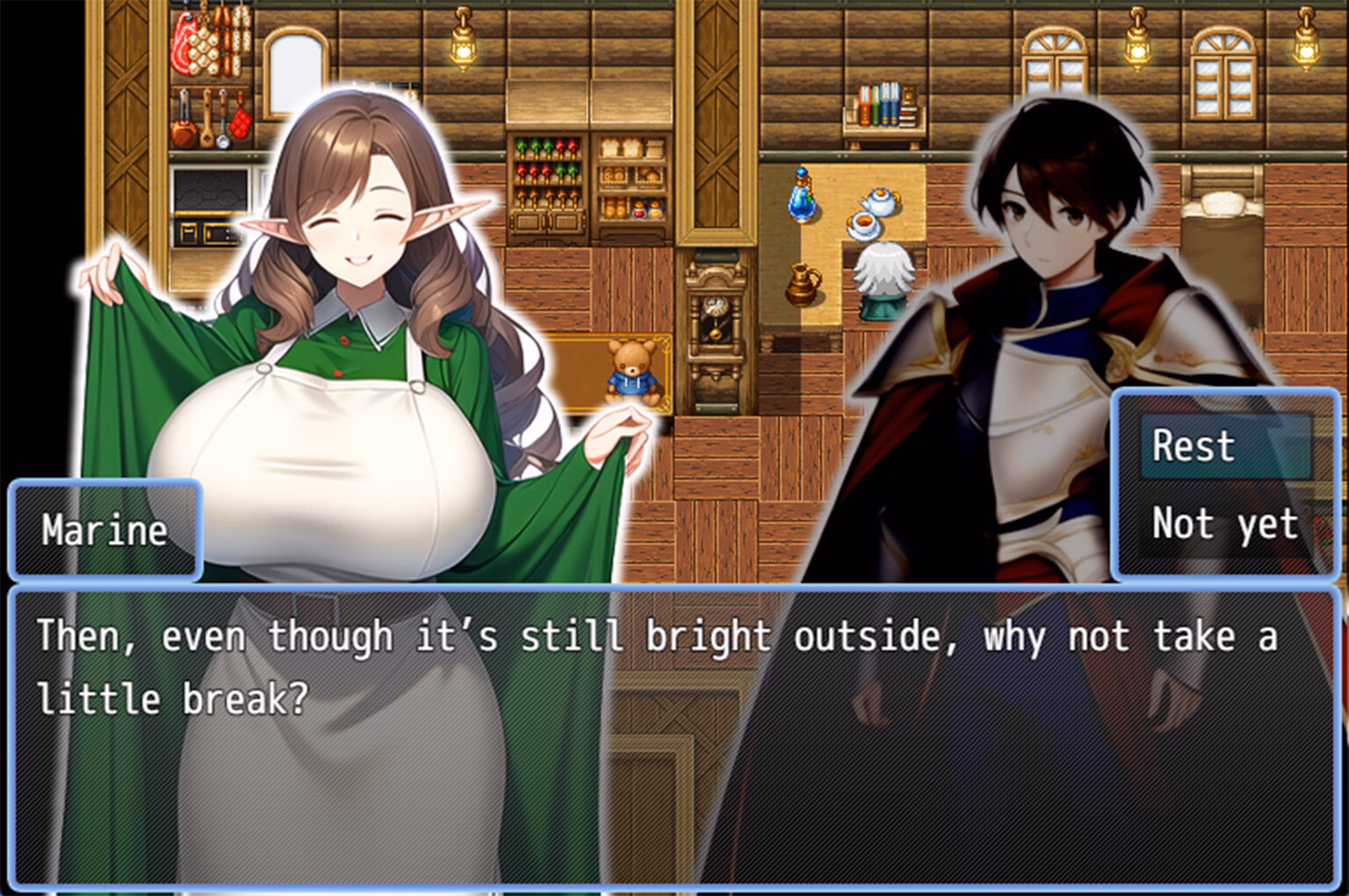 RPGM Completed I Got Lost in an All-Female Elf Village and Can't Leave Until I've Impregnated Everyone [Final] [Atelier Suwe]