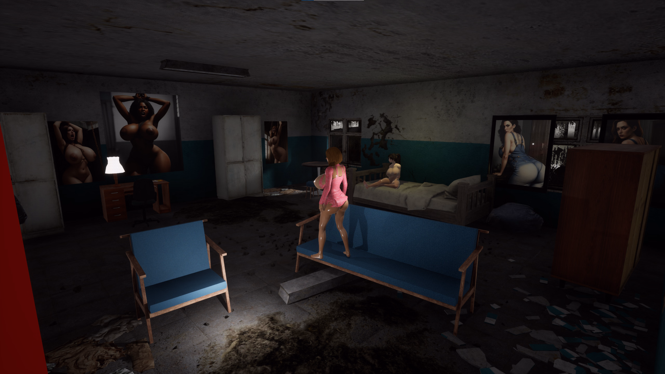 Unreal Engine Creepy Girls Auger Stalker [v1.01] [Mopp4Studios]