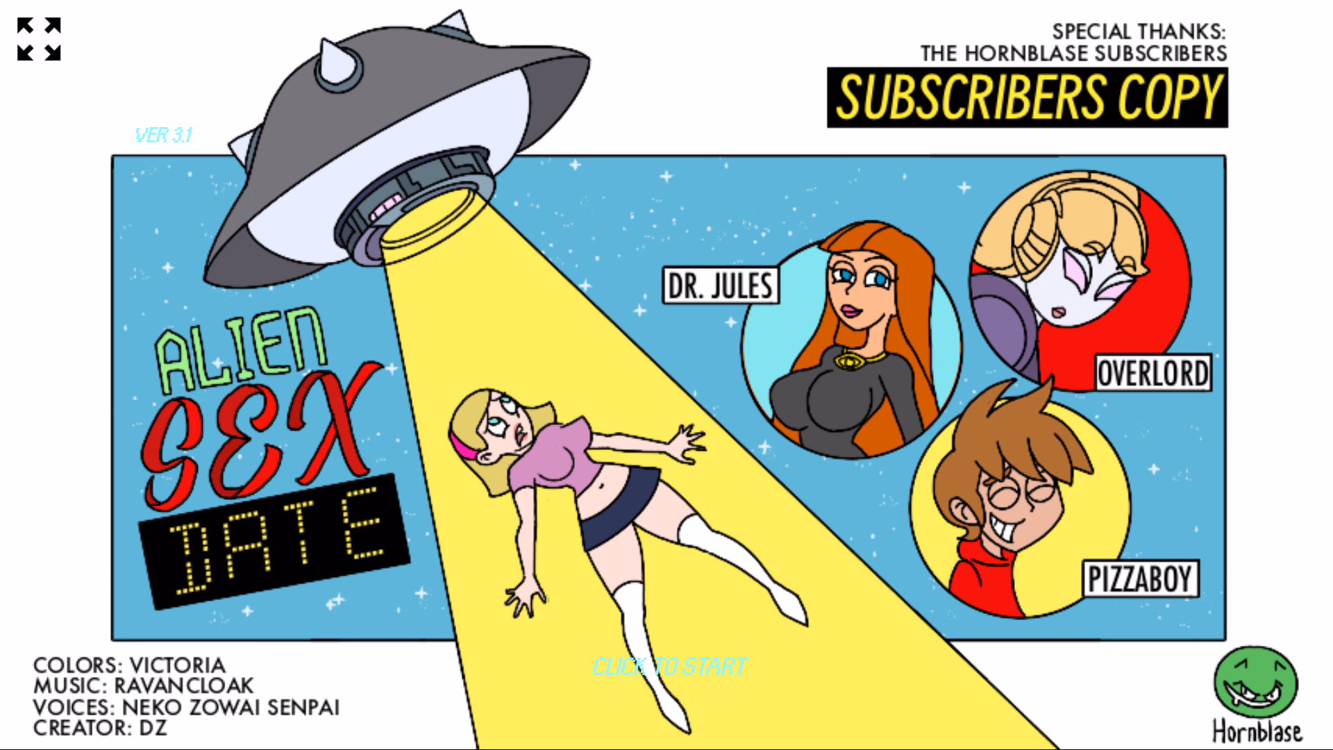 Flash Alien Sex Date [v4.8b1] [Hornblase]
