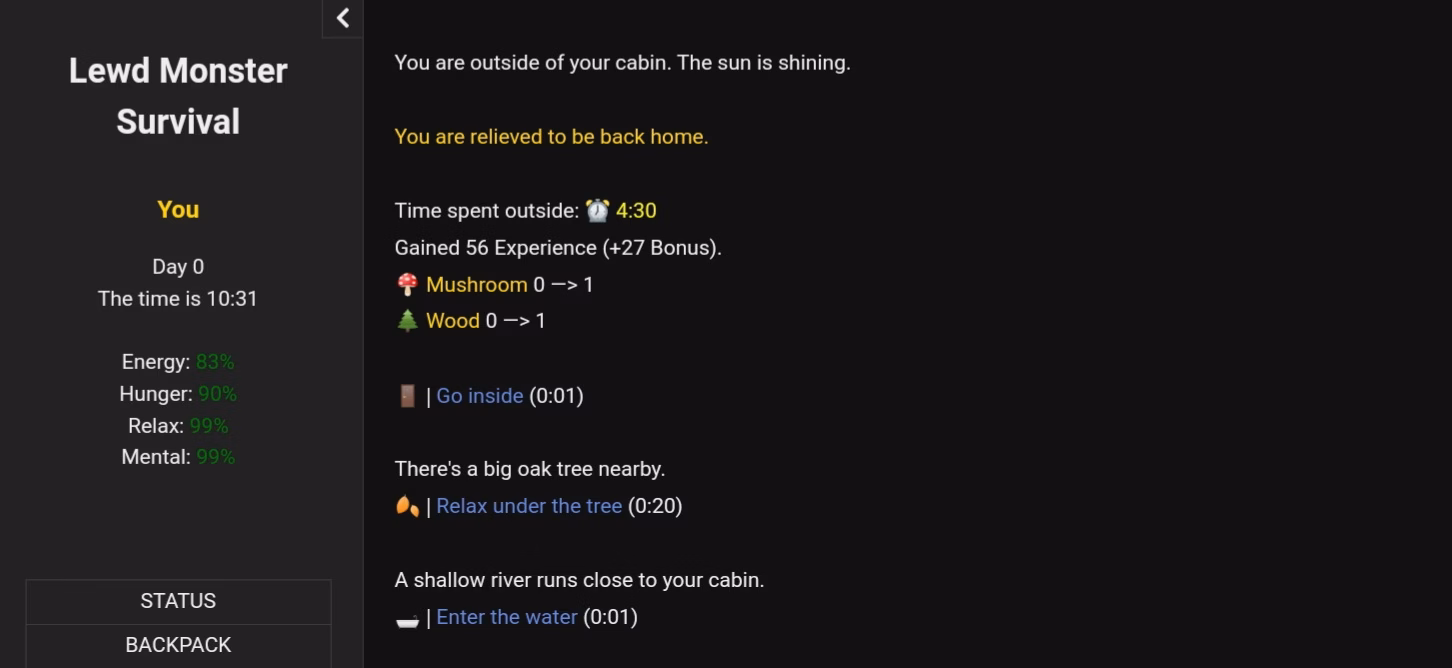 HTML Lewd Monster Survival [v0.0.3] [MeiMeei]
