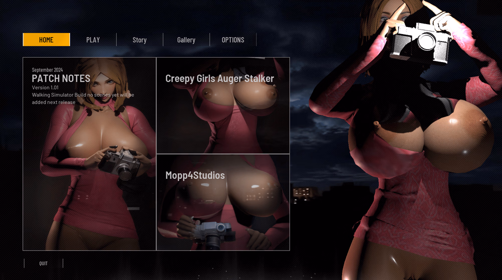 Unreal Engine Creepy Girls Auger Stalker [v1.01] [Mopp4Studios]
