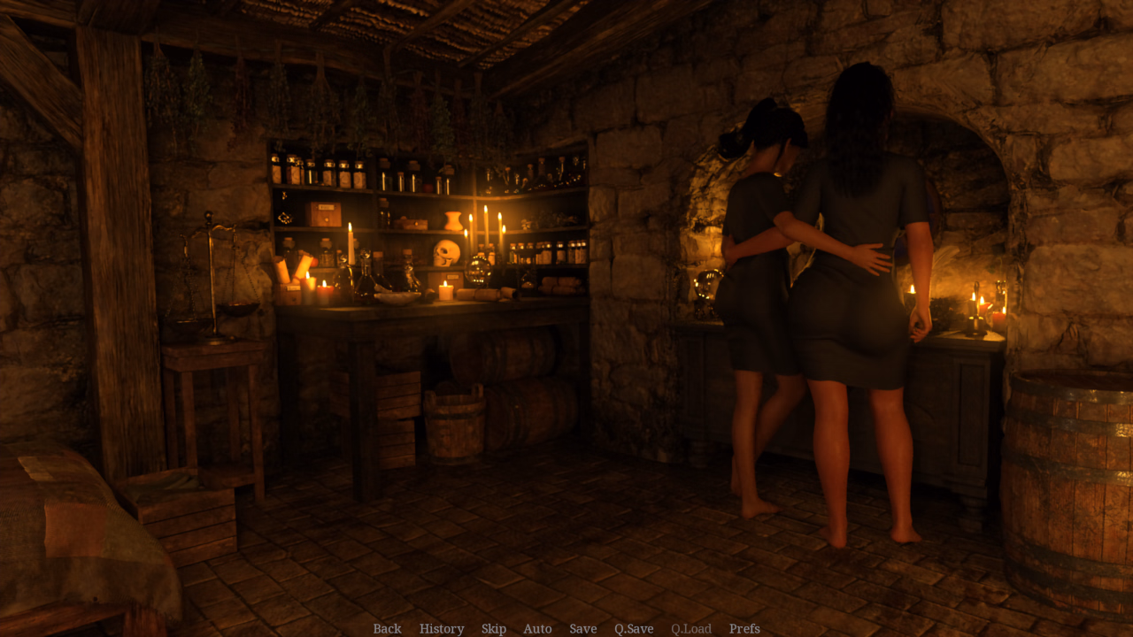 VN Ren'Py Abandoned Enchanting the Girl [DEMO] [leafletgames]