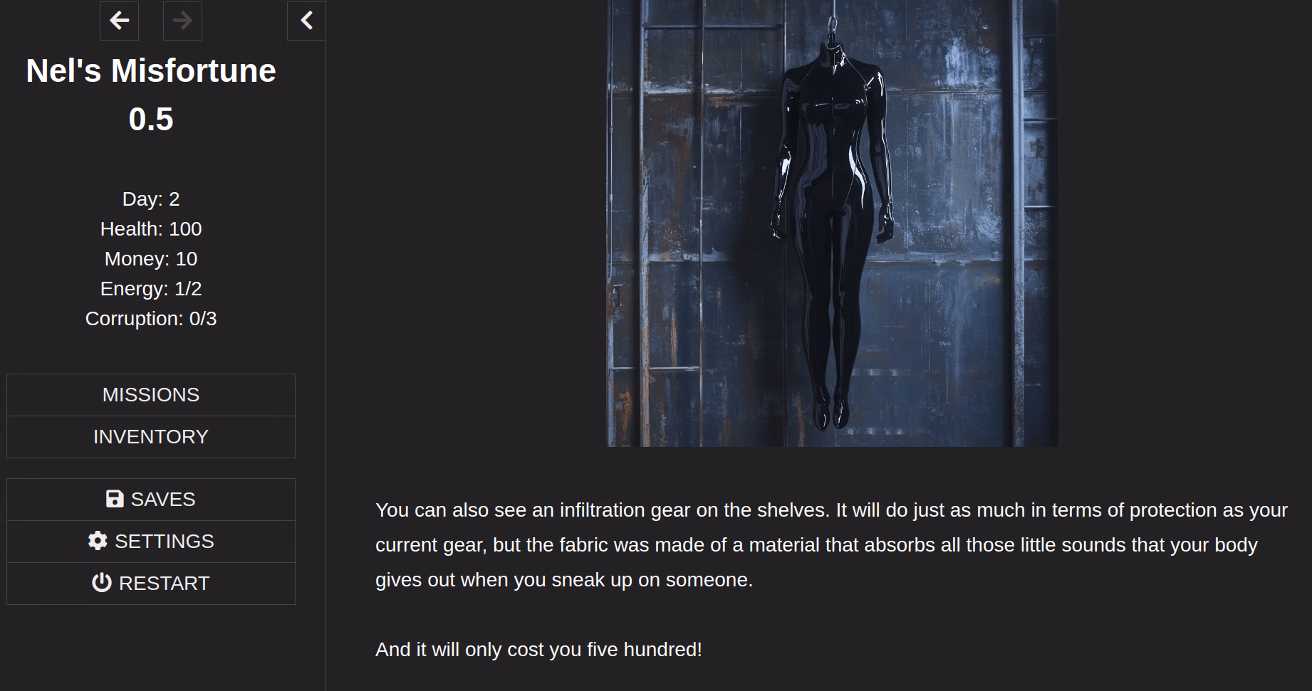 HTML Nel's Misfortune [v1.0] [Primal356]