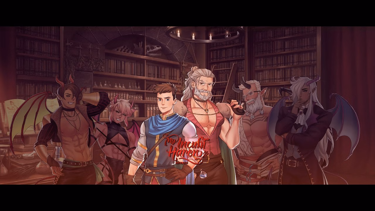VN Unity Completed My Incubi Harem [v1.0.4a] [Male Doll] download