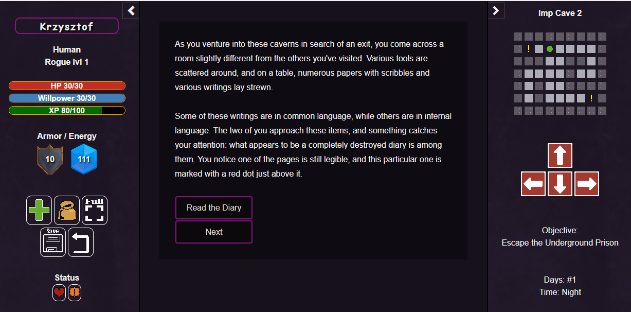 HTML The Warlock's Dungeon [v0.7] [raccoonthings] download