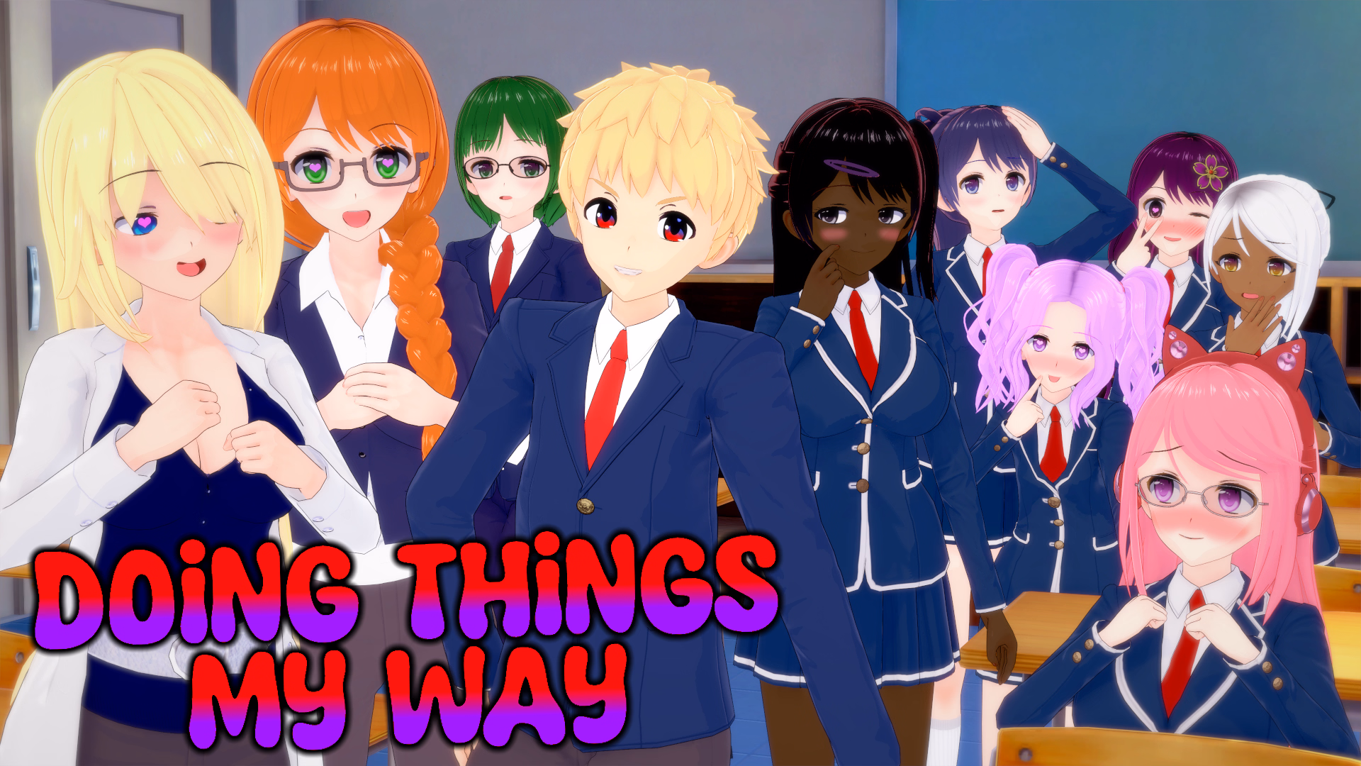 Ren'Py Doing Things My Way [v1.8.1] [Random Derpoy]