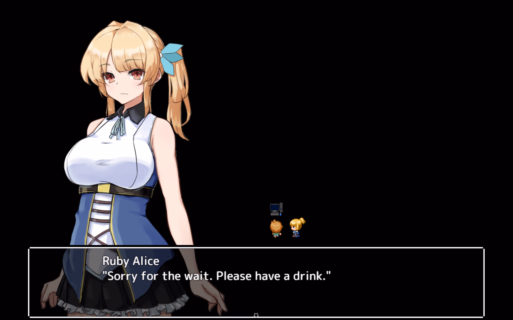 RPGM Completed Ruby Alice's Job Hunting Log [v1.01] [Galaxy Wars]