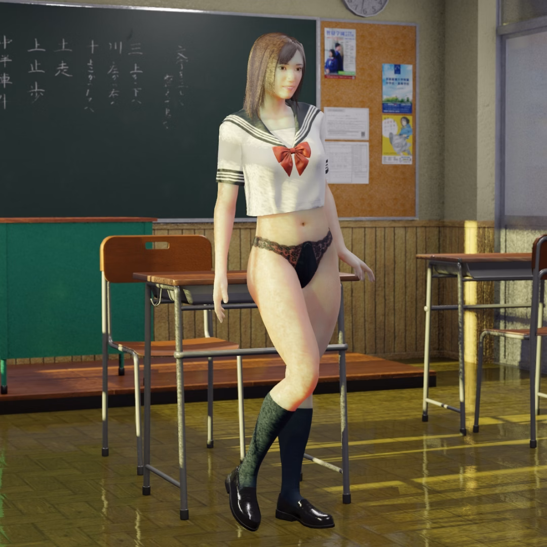 Unity Suki Back to School [Demo] [AsianGFModels]