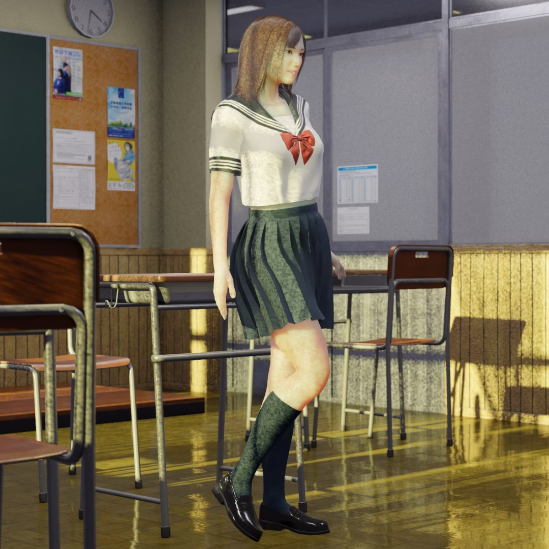 Unity Suki Back to School [Demo] [AsianGFModels]