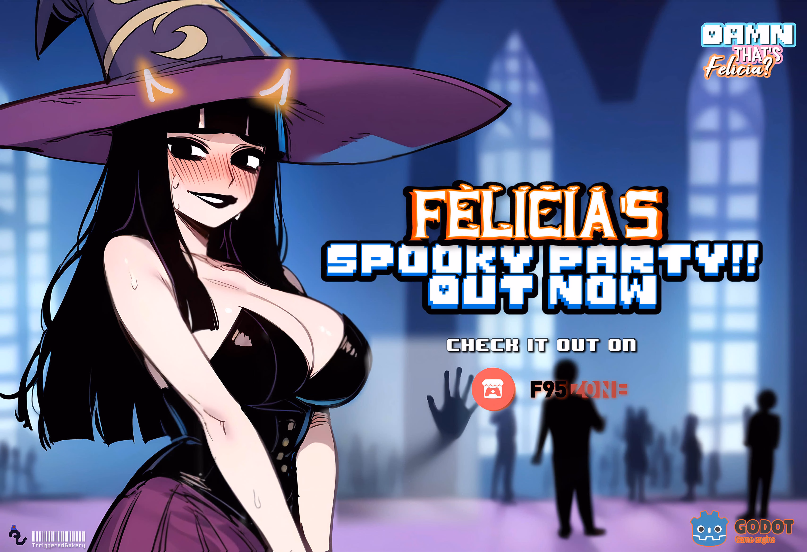 Godot Completed Felicia's Spooky Party!! [Final] [Trriggered Bakery]