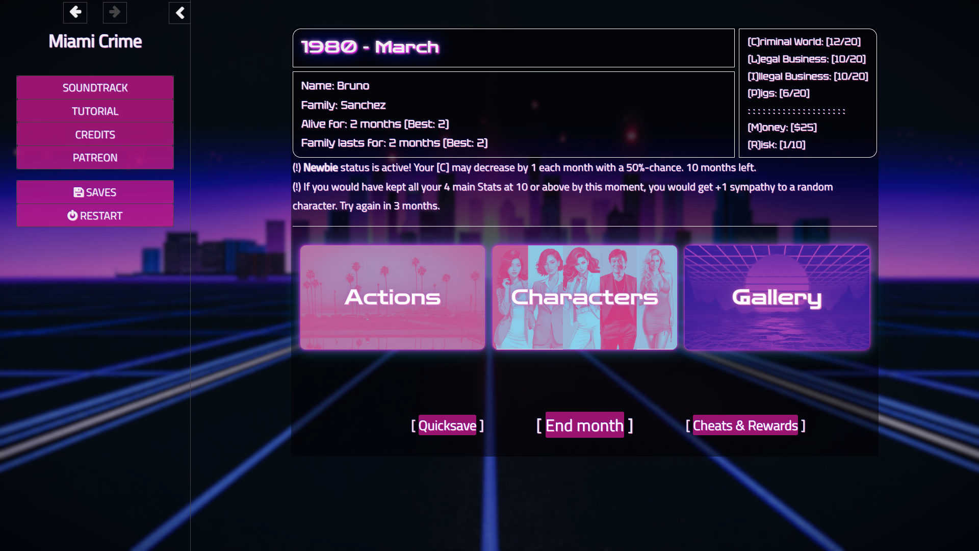 HTML Miami Crime [v0.90] [MercuryDev]