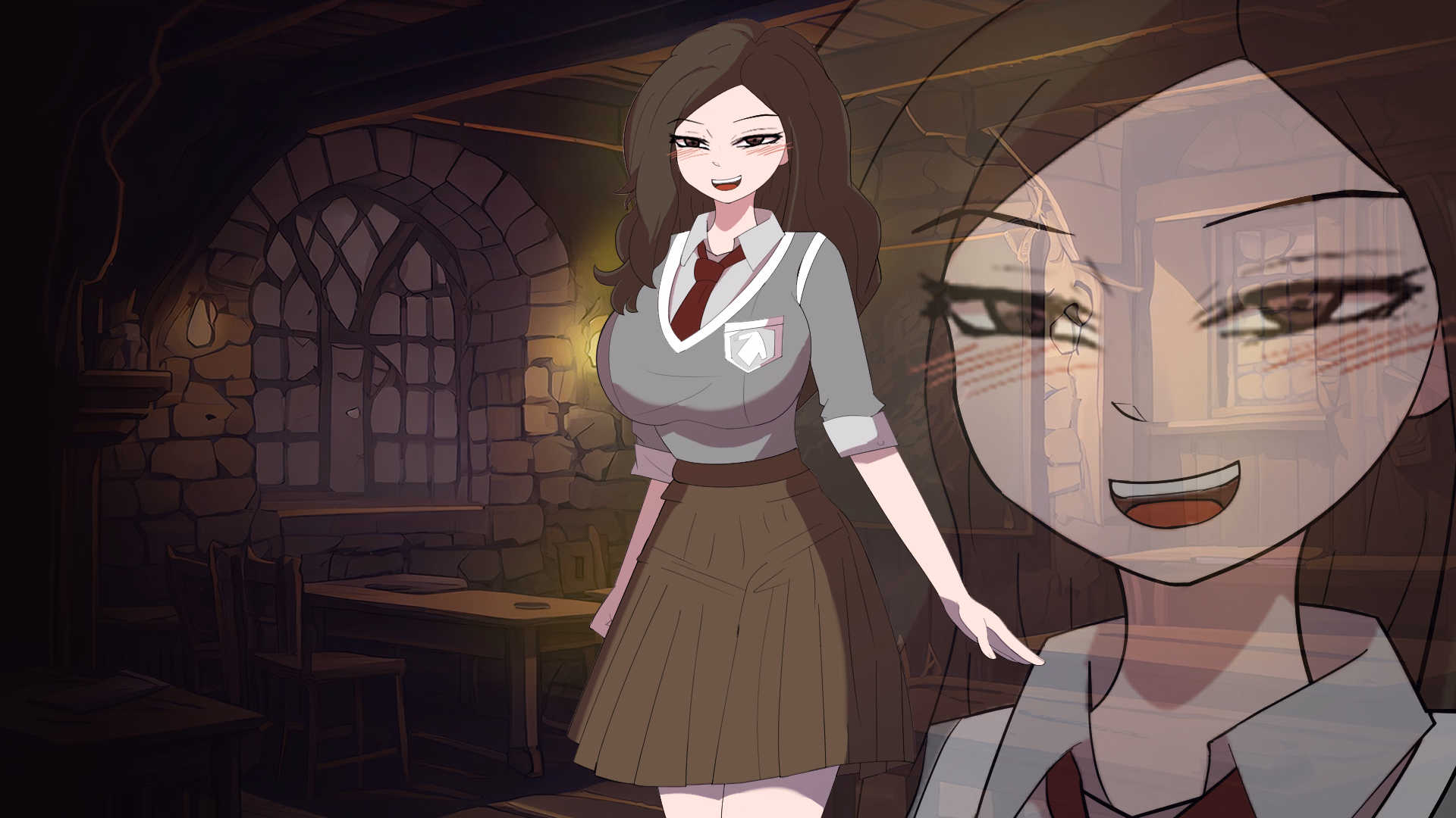 VN Ren'Py Completed Bad Witch and the Dark Magic Temptations [v0.2.4] [Bata13]