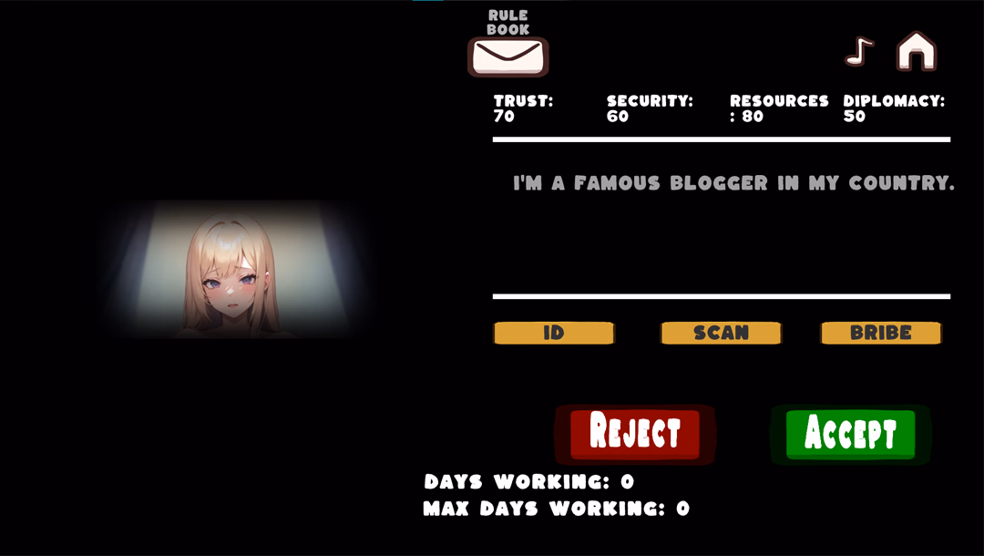 Unity Completed Lewd Border: Waifus [v1.00] [Dana's Demons]