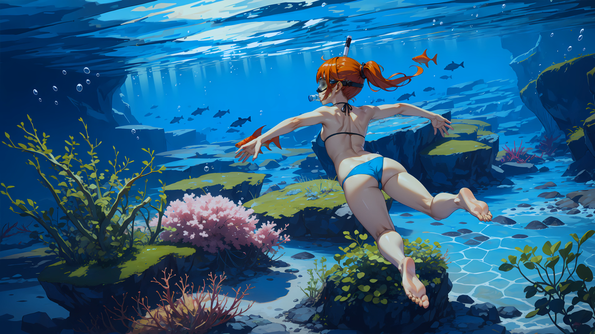 VN Ren'Py Gift from the Ocean [v0.4.4] [OmniOkami]