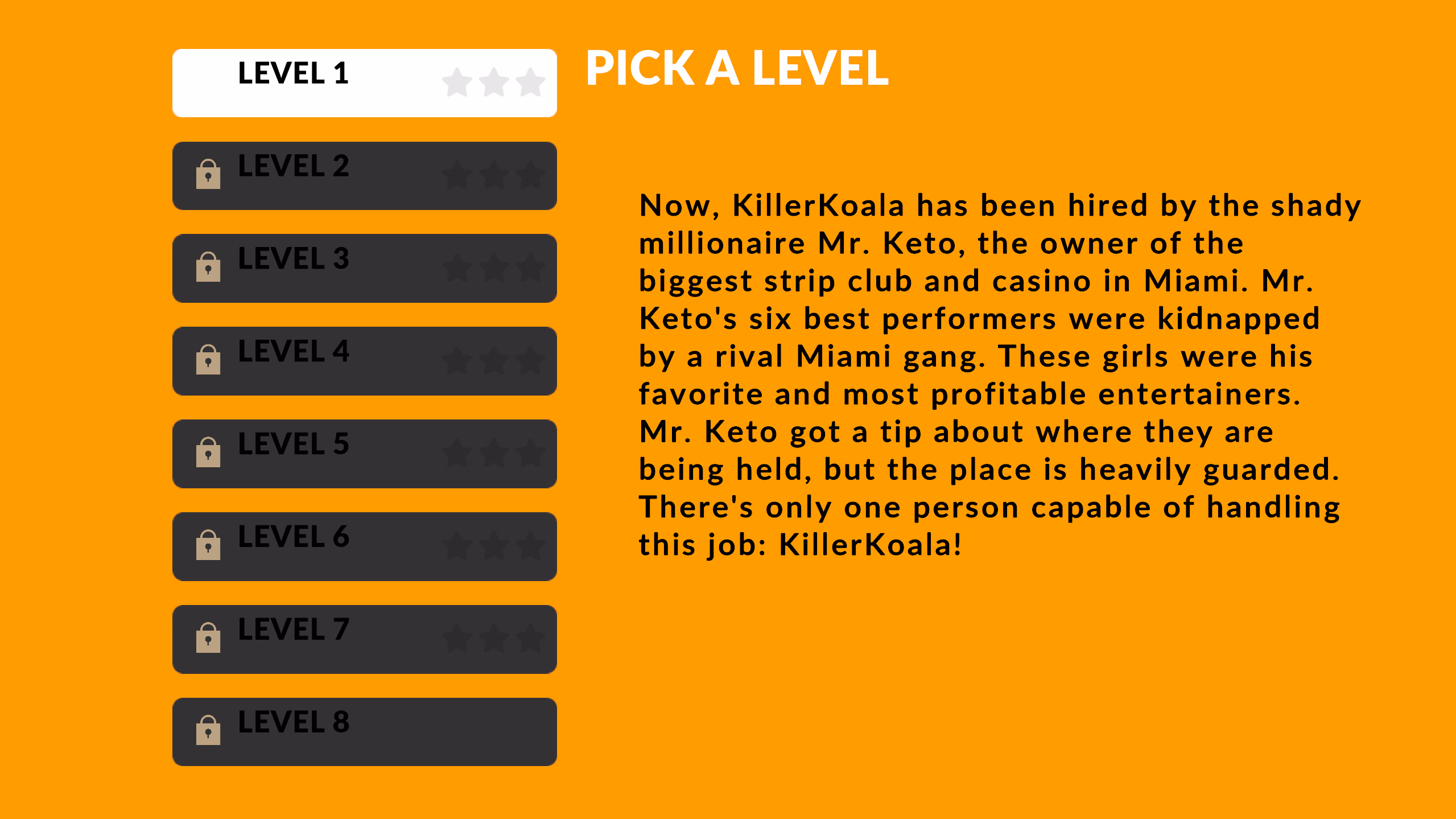 Unity Completed Miami KillerKoala [v1.0] [Dana's Demons]