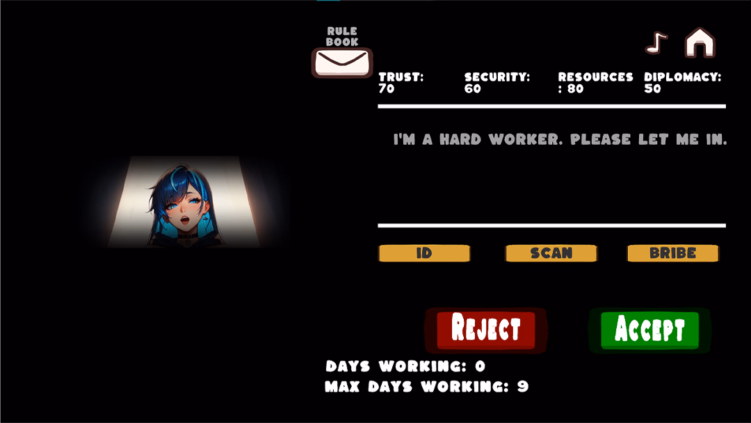 Unity Completed Lewd Border: Waifus [v1.00] [Dana's Demons]