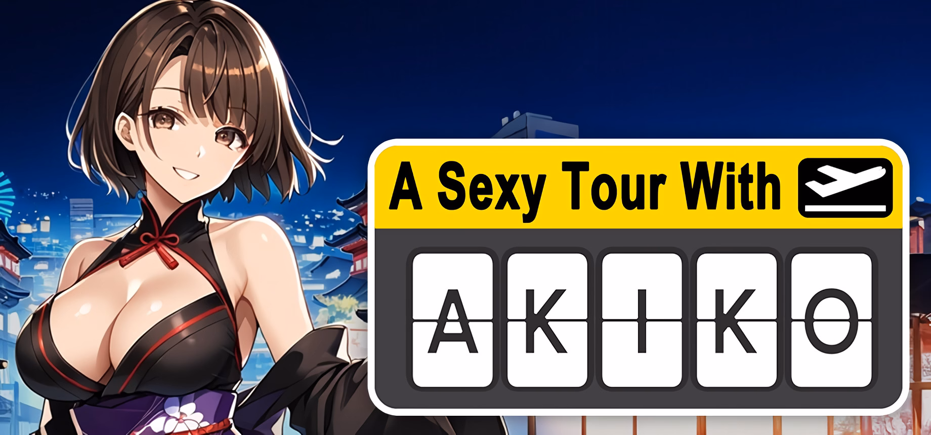 VN Unity Completed A Sexy Tour with Akiko [v1.00] [Hentai Panda] download