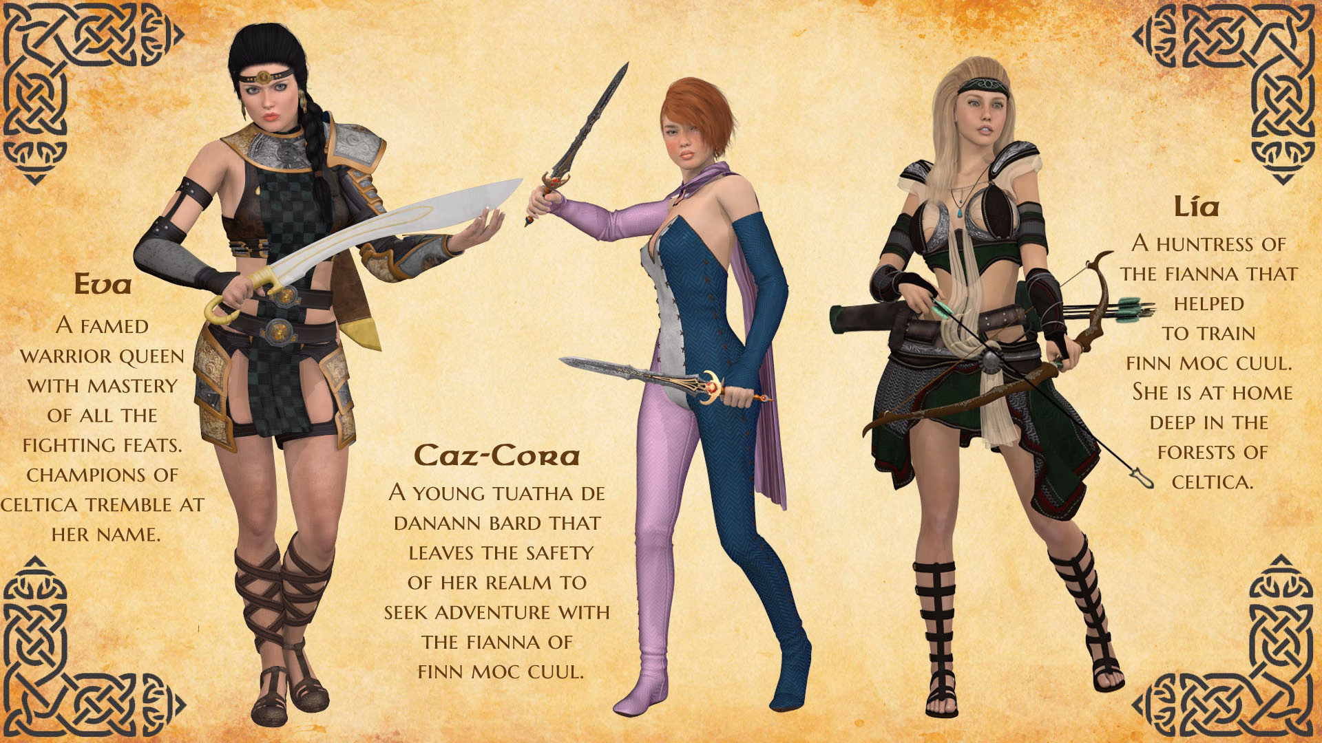 VN Ren'Py Heroes of Celtica: Dark Druid [v0.12.0] [Slamjax Games]