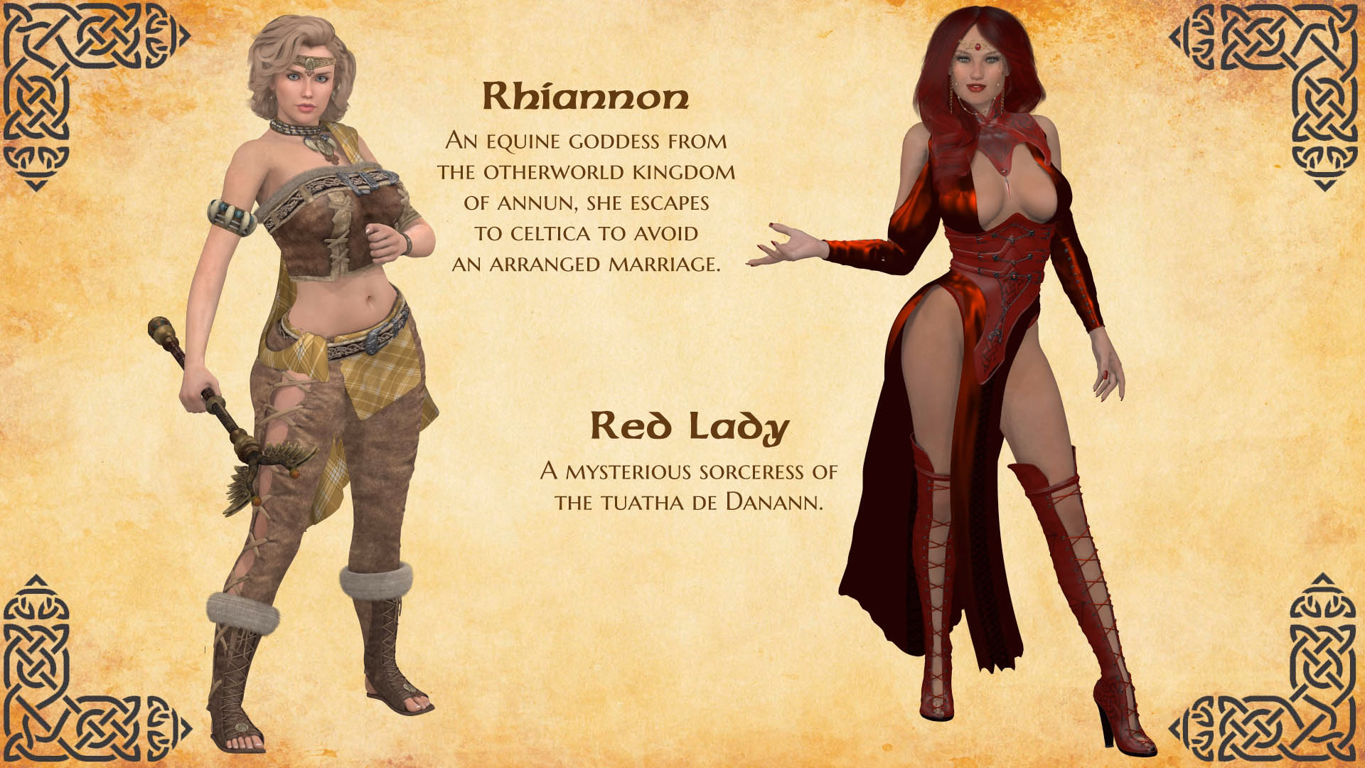 VN Ren'Py Heroes of Celtica: Dark Druid [v0.12.0] [Slamjax Games]