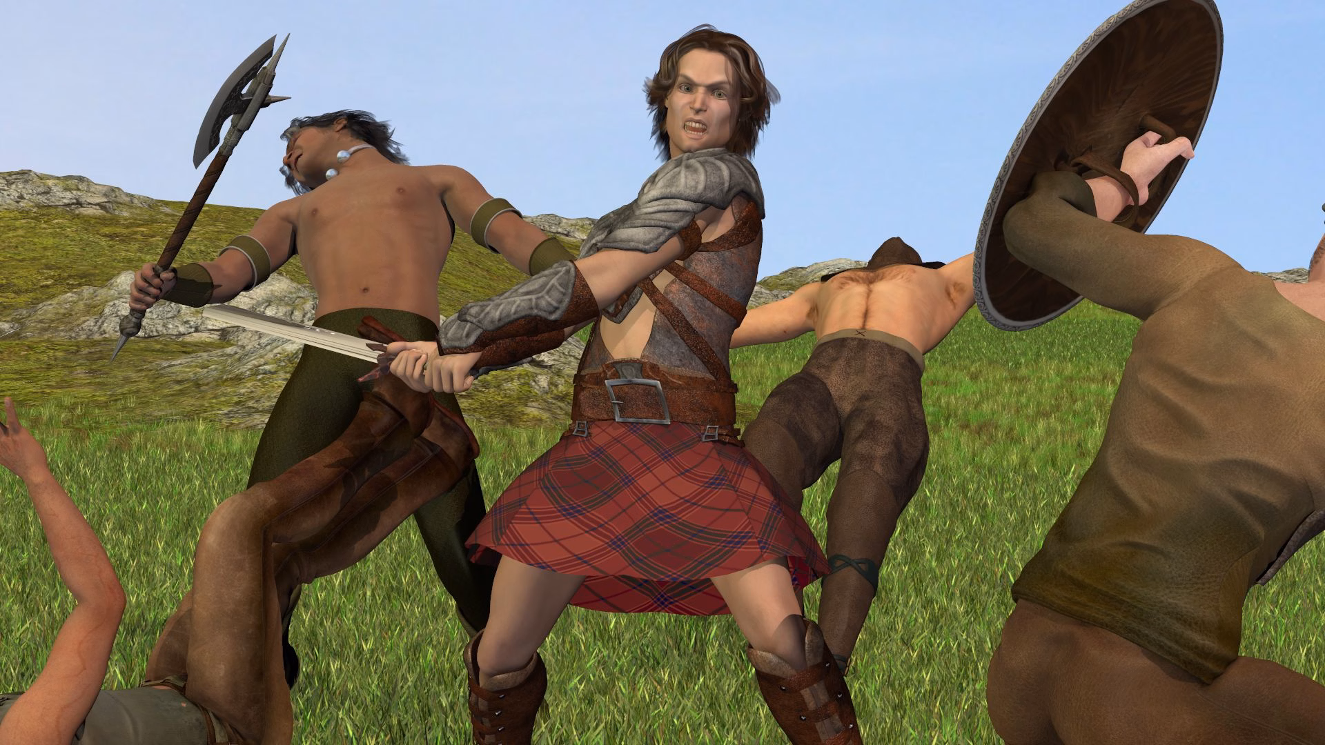 VN Ren'Py Heroes of Celtica: Dark Druid [v0.12.0] [Slamjax Games]