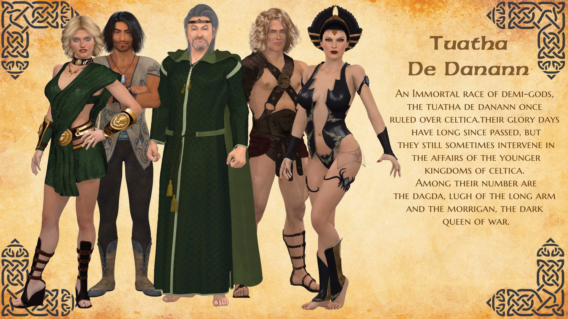 VN Ren'Py Heroes of Celtica: Dark Druid [v0.12.0] [Slamjax Games]