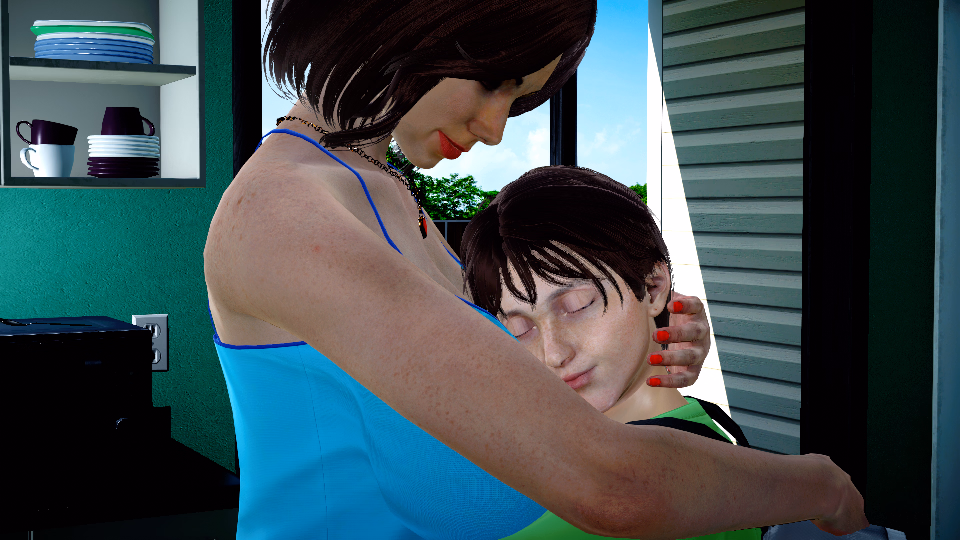 VN Ren'Py Abandoned Home Schooling [v0.1 Demo] [Creampie Studios]