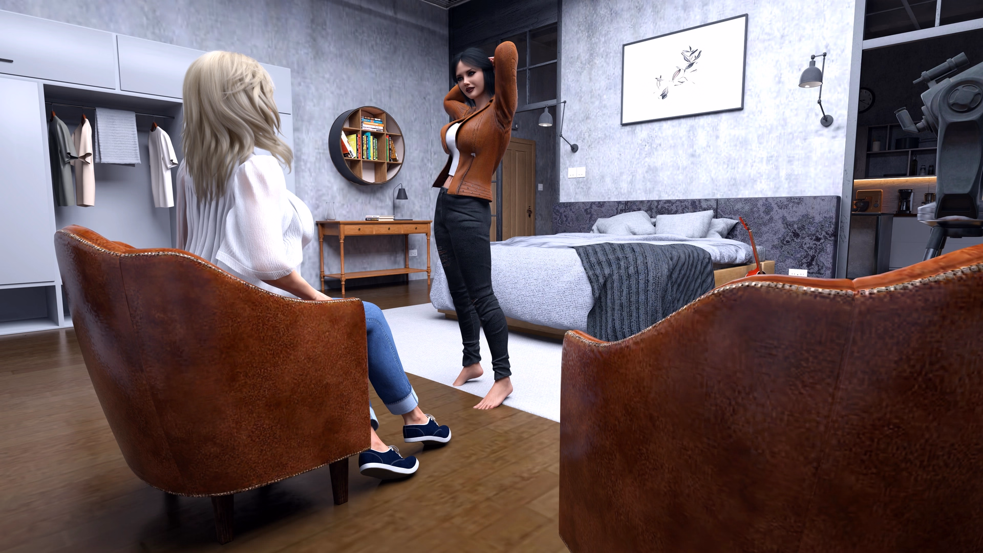VN Ren'Py Completed A Reunion Beyond Desire [v1.1 Fix] [CMStoryGames]