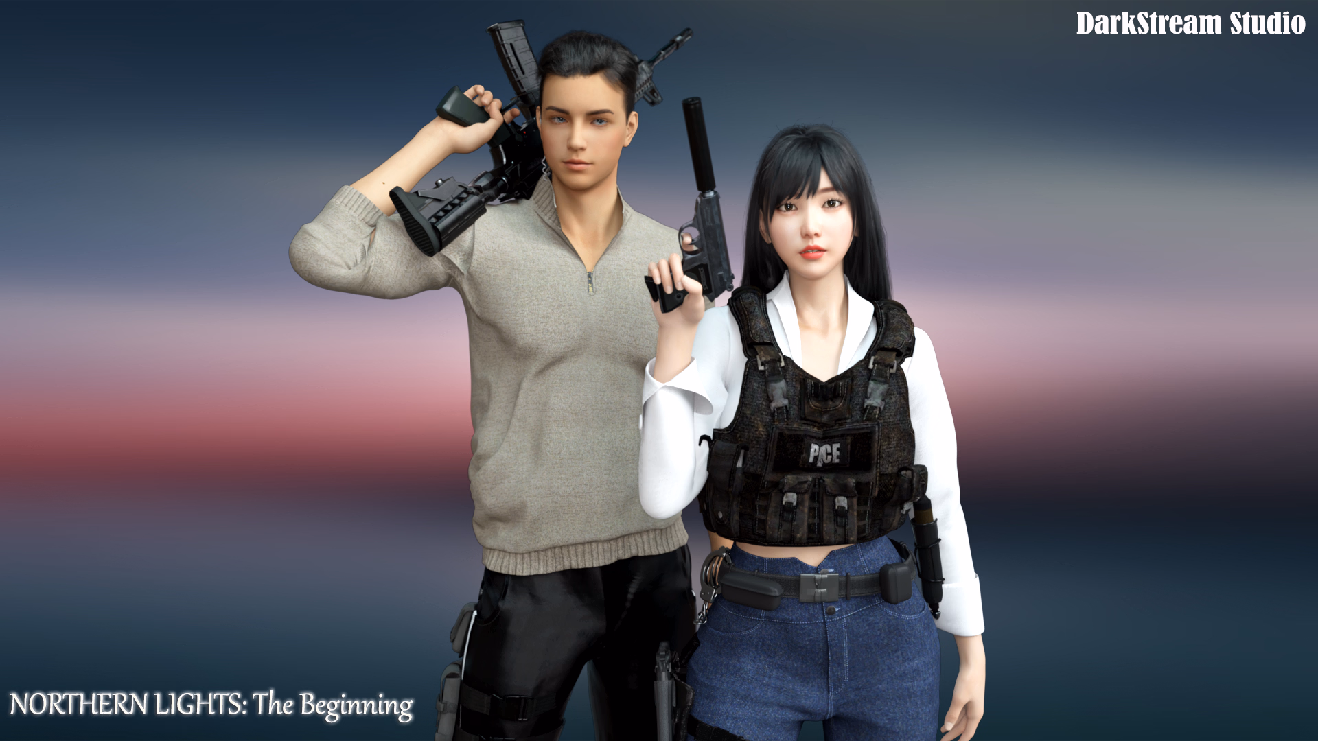 VN Ren'Py Northern Lights: The Beginning [v0.4] [DarkStream Studio]