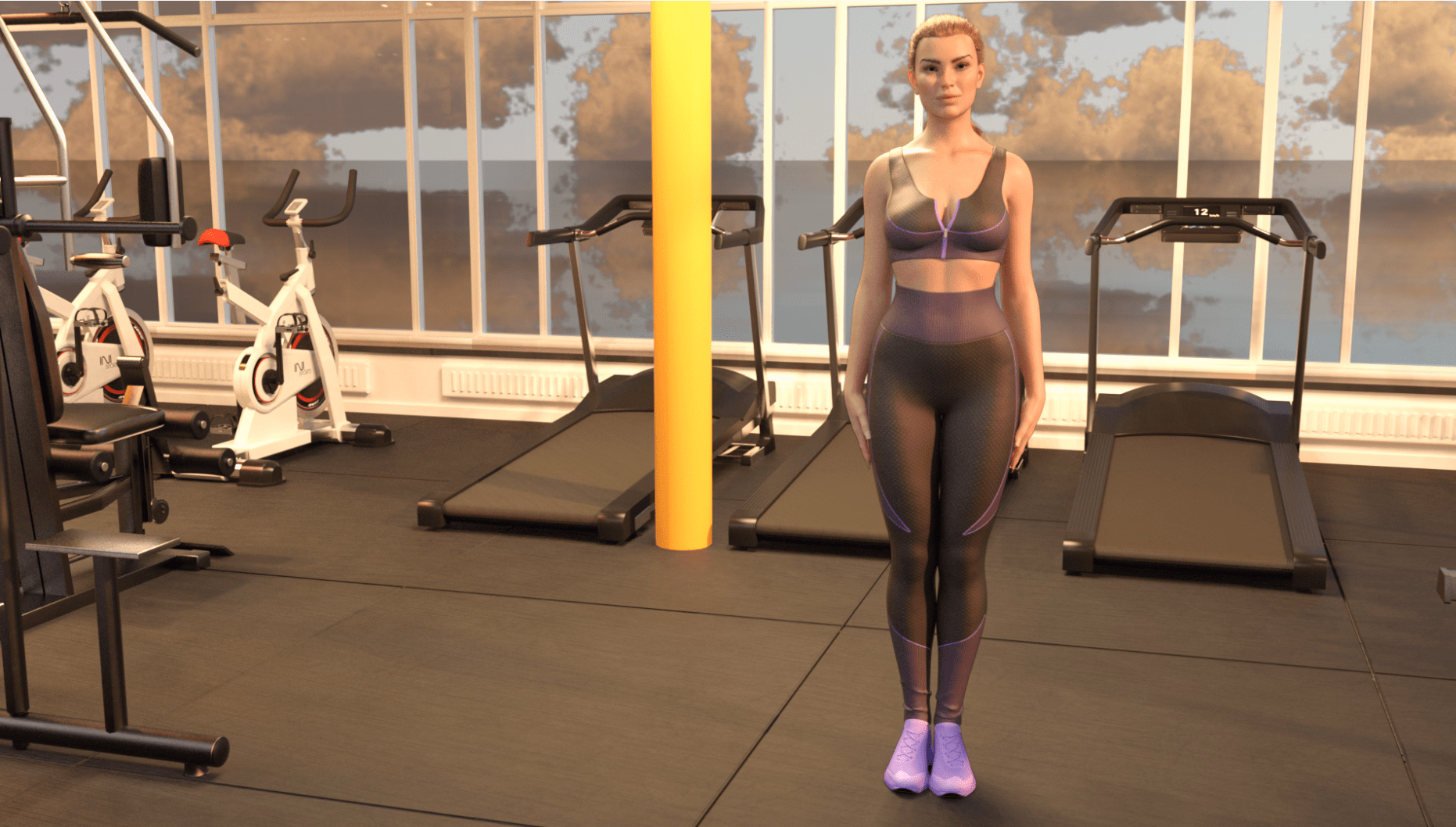 VN Ren'Py Completed Fitness Game [v1.0] [Yulika3k] download