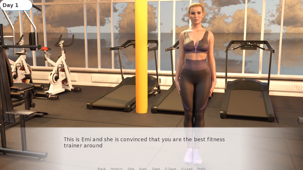 VN Ren'Py Completed Fitness Game [v1.0] [Yulika3k]